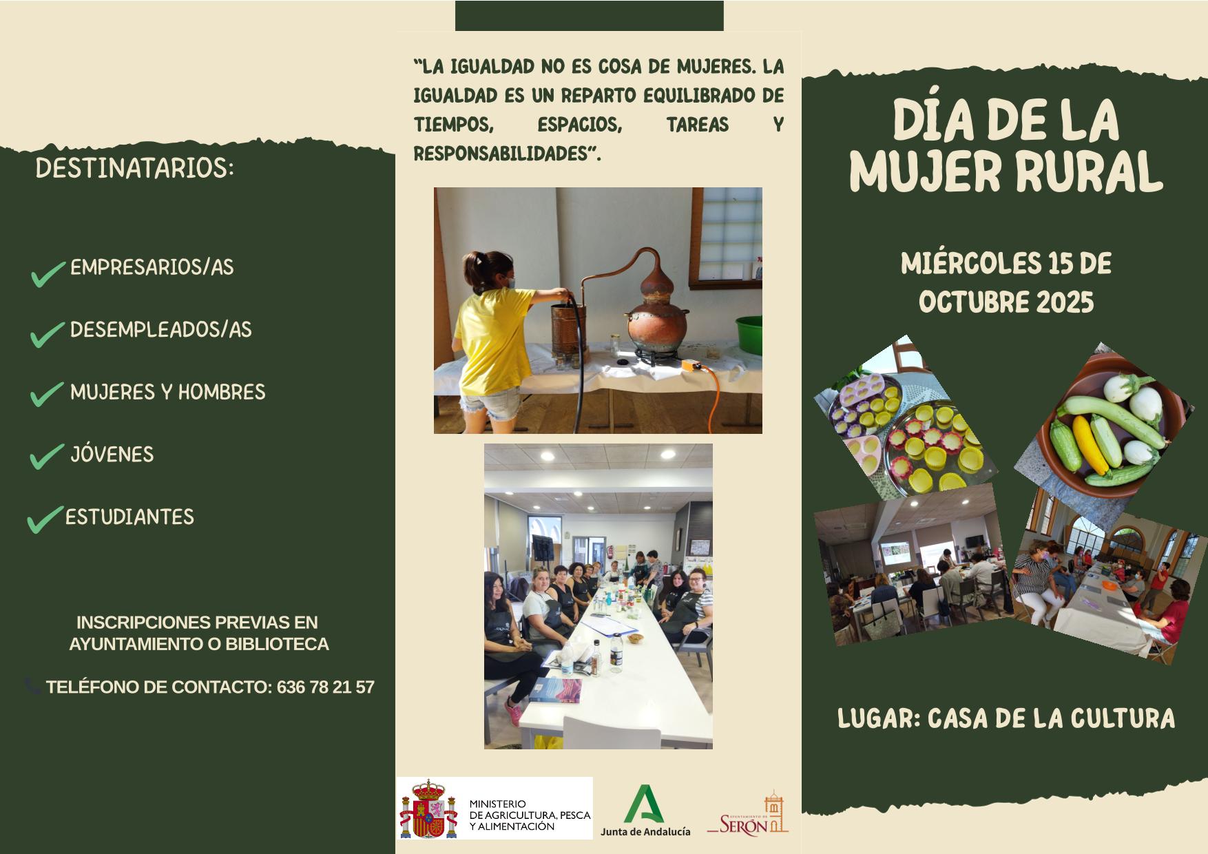 Día de la Mujer Rural 15 de octubre de 2025